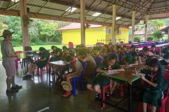 กิจกรรมการให้ความรู้วิชาลูกเสือ67-156