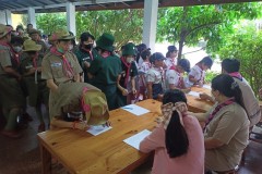 กิจกรรมการให้ความรู้วิชาลูกเสือ67-167