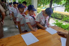 กิจกรรมการให้ความรู้วิชาลูกเสือ67-168
