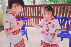 กิจกรรมการให้ความรู้วิชาลูกเสือ67-90