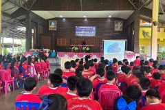 กิจกรรมป้องกันเหตุแผ่นดินไหวและการอพยพหากน้ำท่วม67-102