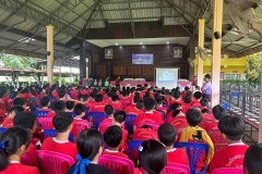 กิจกรรมป้องกันเหตุแผ่นดินไหวและการอพยพหากน้ำท่วม67-104