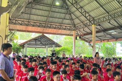 กิจกรรมป้องกันเหตุแผ่นดินไหวและการอพยพหากน้ำท่วม67-113