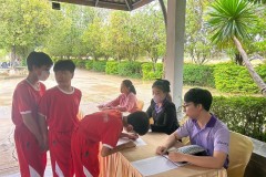 กิจกรรมป้องกันเหตุแผ่นดินไหวและการอพยพหากน้ำท่วม67-125