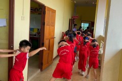 กิจกรรมป้องกันเหตุแผ่นดินไหวและการอพยพหากน้ำท่วม67-24