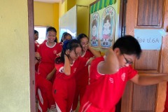 กิจกรรมป้องกันเหตุแผ่นดินไหวและการอพยพหากน้ำท่วม67-50