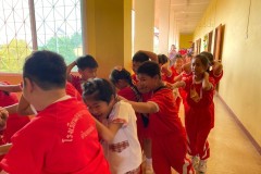กิจกรรมป้องกันเหตุแผ่นดินไหวและการอพยพหากน้ำท่วม67-54