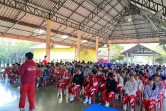 สถานศึกษาปลอดภัยให้ความรู้-หนี-ซ่อน-สู้-112