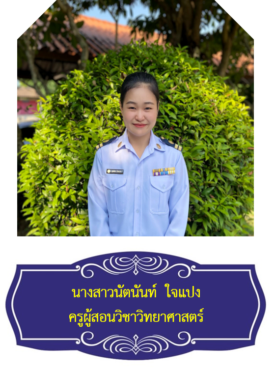 นางสาวนัตนันท์  ใจแปง
