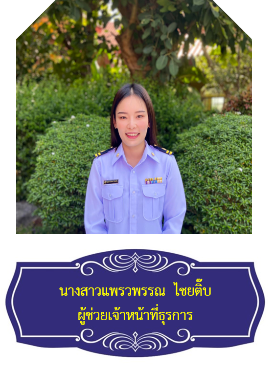 นางสาวแพรวพรรณ  ไชยติ๊บ